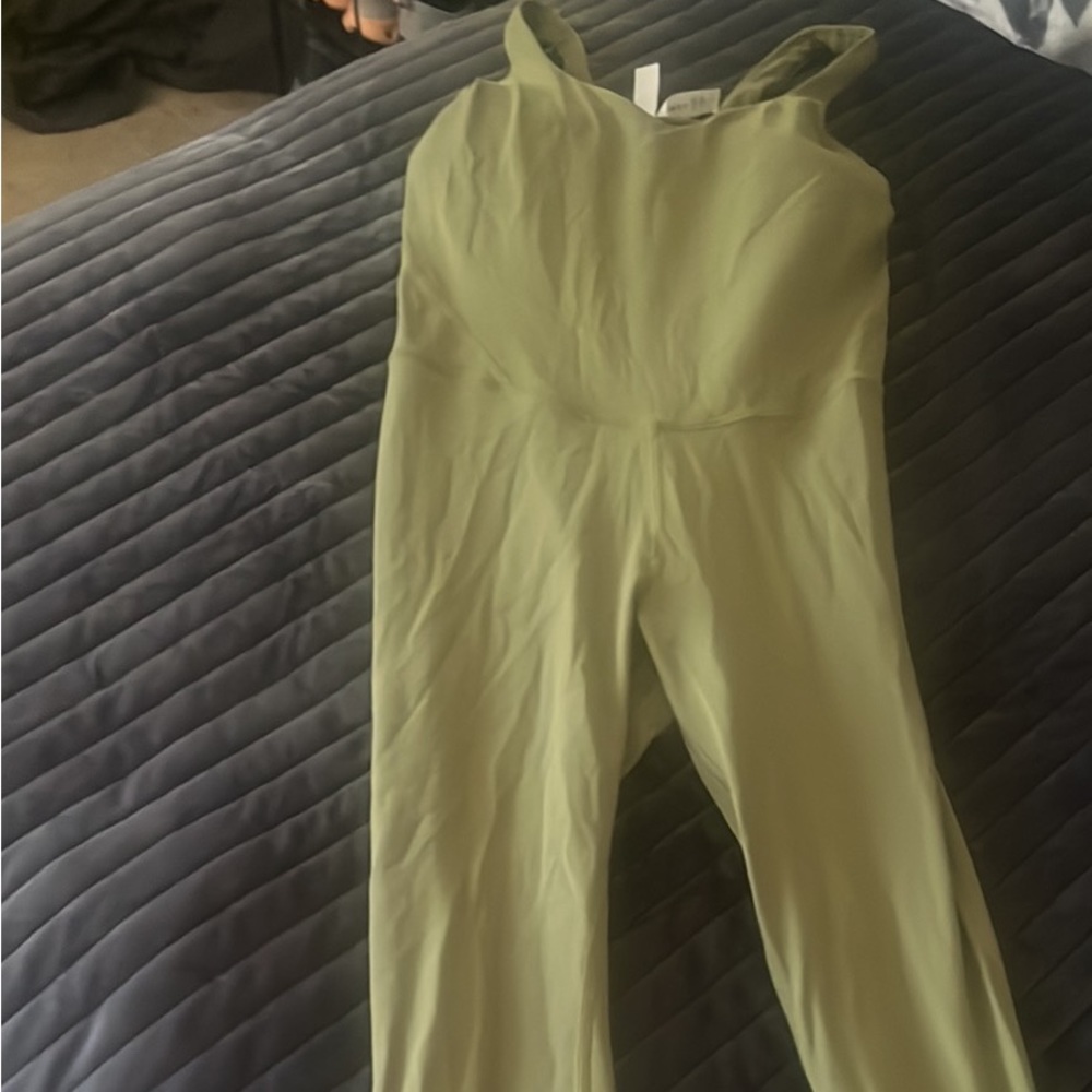 Lululemon Align bodysuit in Bronze Green